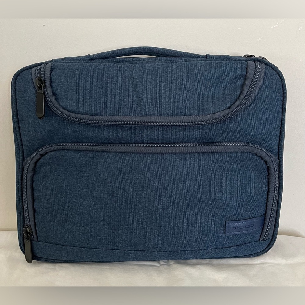 NWOT MoKo Blue Tablet Sleeve Bag, Fits 9”- 11” Devices, Waterproof Polyester